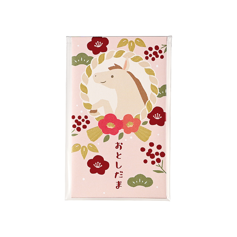 金箔お年玉 ぽち袋（お札三つ折りサイズ）4