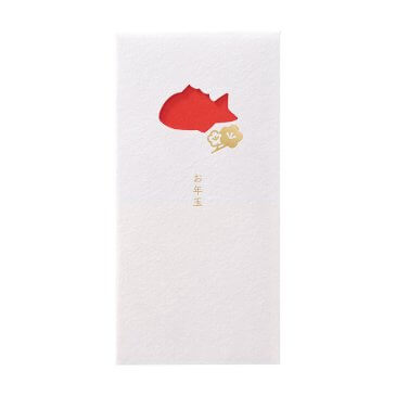 窓のし袋 お年玉 鯛 (ノ-MD200R) | 多当・万円袋