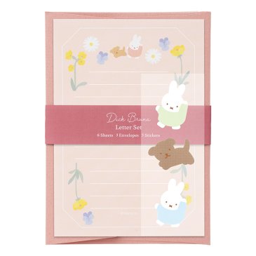 ブルーナ レター ガーデン／ピンク (レ-MY15P) | レター用品