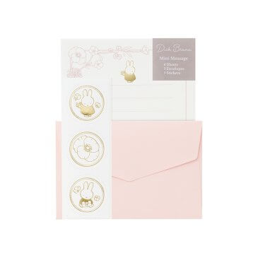 ブルーナミニメッセージ クラシカル／ピンク (レ-MY18P) | レター用品