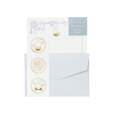 ブルーナミニメッセージ クラシカル／ブルー (レ-MY18B) | レター用品