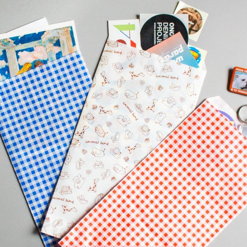 サービス袋 (ポストカードなどが入るサイズ)  100枚セット5