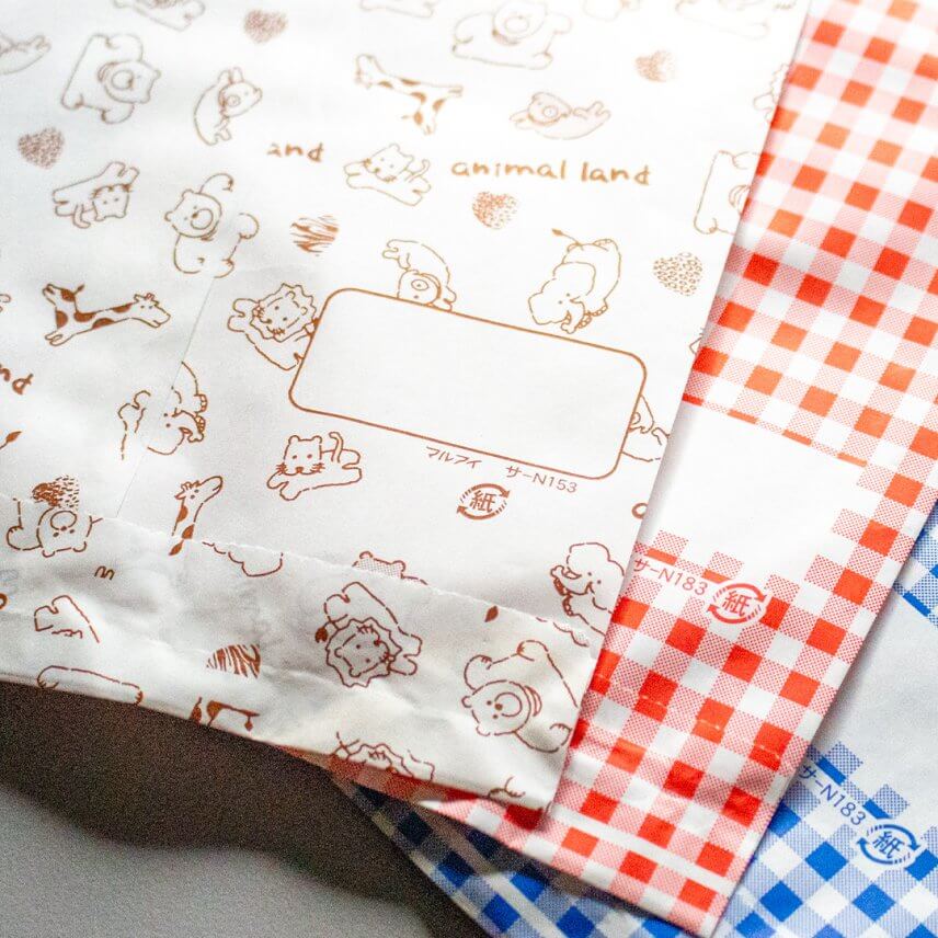 サービス袋 (ポストカードなどが入るサイズ)  100枚セット6