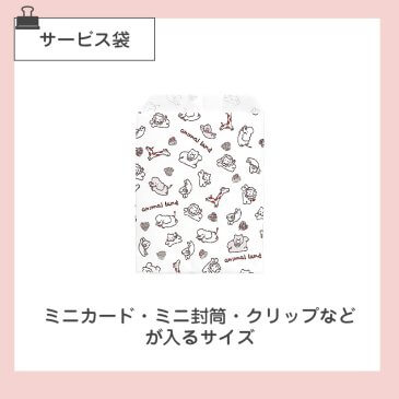 サービス袋 (ミニカードなどが入るサイズ)  100枚セット