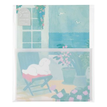 SUU レターセット 海風と犬 (レ-SU100) | レター用品