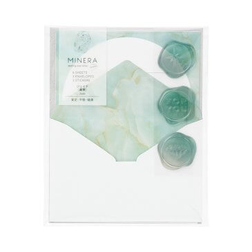 MINERAミニレター ジェイド (レMN202) | レター用品