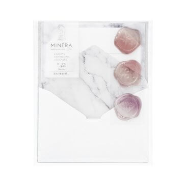 MINERAミニレター マーブル (レMN203) | レター用品