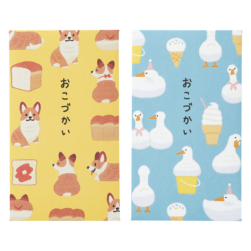 お盆玉 ぽち袋 どうぶつ ／ 和風【季節限定】2