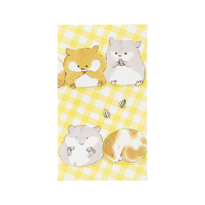 ふきだしシール付き ひとことぽち袋15