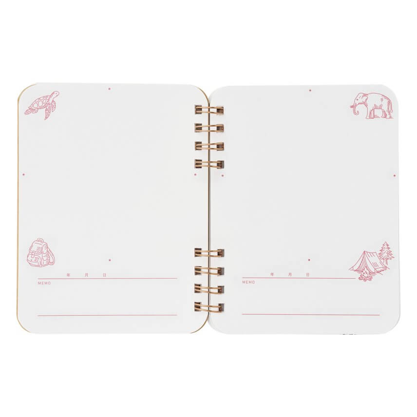 おでかけ記念スタンプ帳★シリーズ2点以上ご購入でミニレターセットプレゼント22
