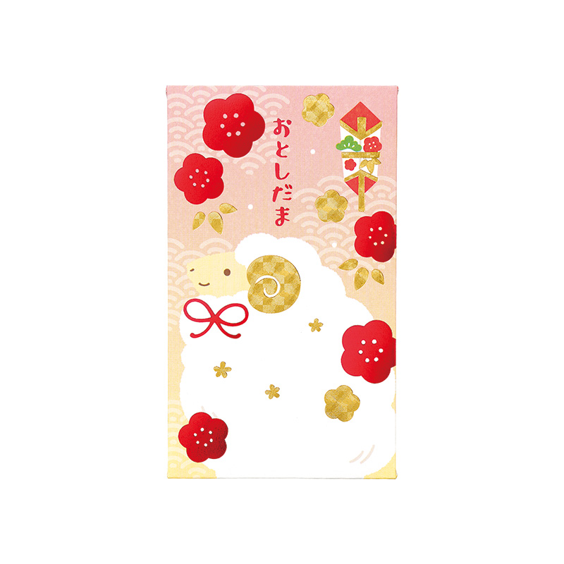 金箔お年玉 ぽち袋（お札三つ折りサイズ）2